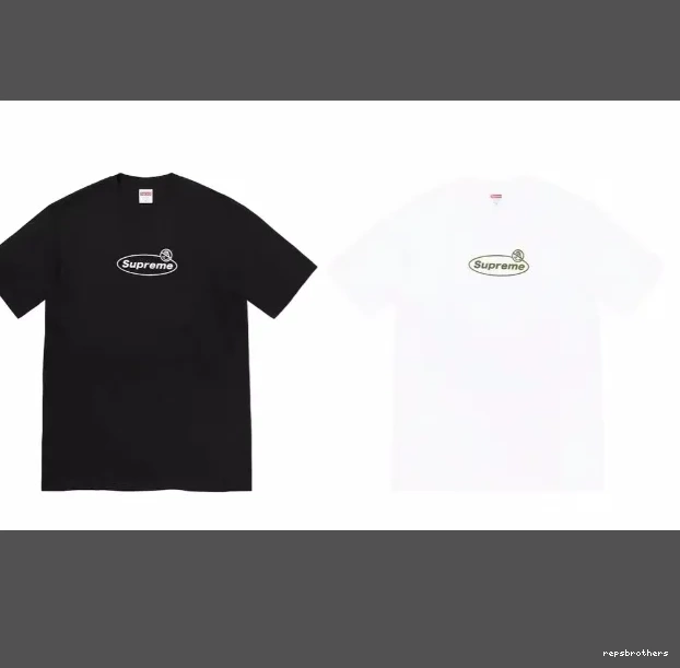 Black 22FW Short XL Logo White L Tee sleeved and Banner T-shirt Warning Warning S M 0523